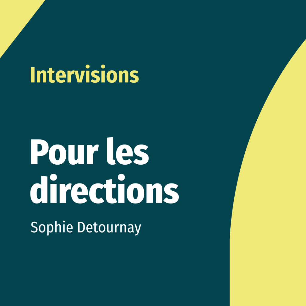 Intervision pour les directions